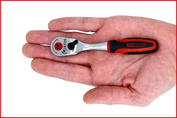 Actual product image KS Tools 1/4 Monster Reversible Ratchet (1/4")