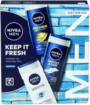 Actual product image NIVEA Men Keep It Fresh 3x Shower 250 Ml (250 ml)