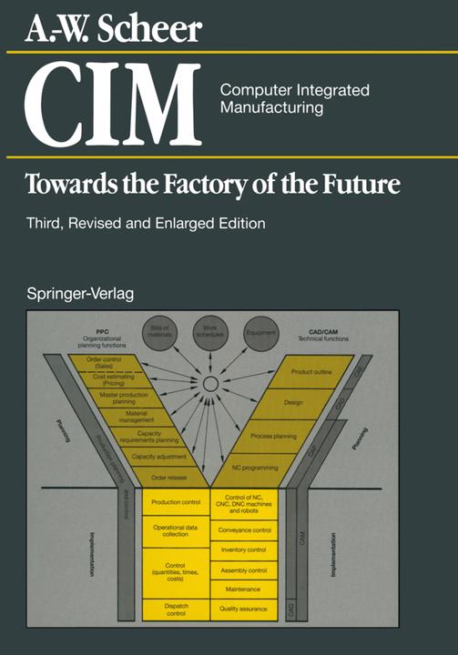Produktbild CIM Computer Integrated Manufacturing (August-Wilhelm Scheer, 2012)