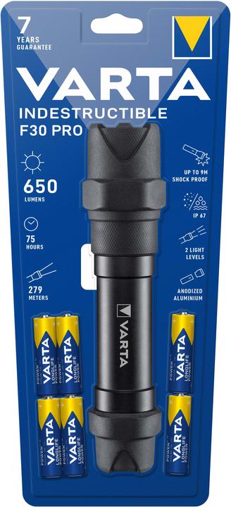 Produktbild Varta Indestructible F30 Pro (22.80 cm, 650 lm)