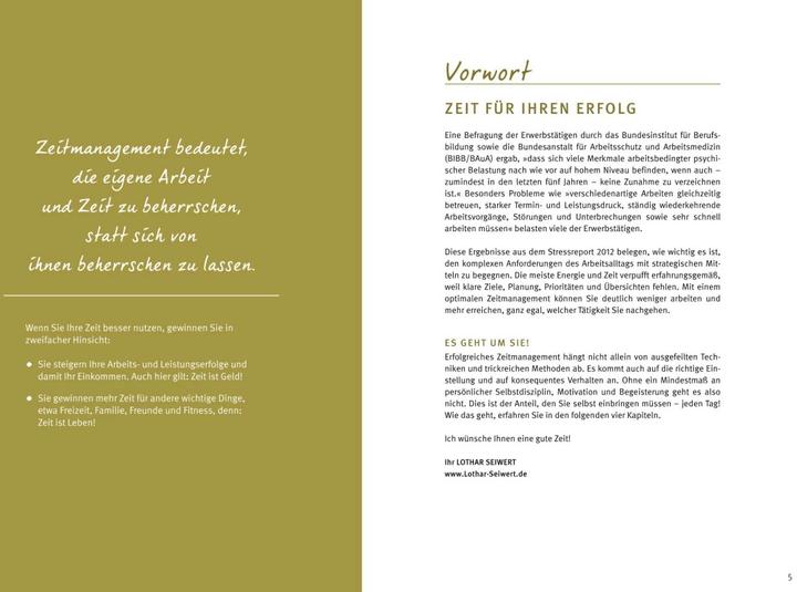 Produktbild Das 1 x 1 des Zeitmanagement (Deutsch, Lothar Seiwert, 2014)