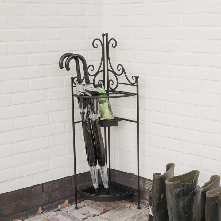 Produktbild Esschert Design Schirmständer 95.5 cm Schwarz (27 x 27 x 96 cm)