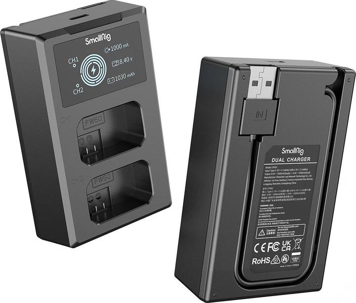 Actual product image SmallRig NP-FW50 Kit 3818 (Camera battery, Camera battery charger)