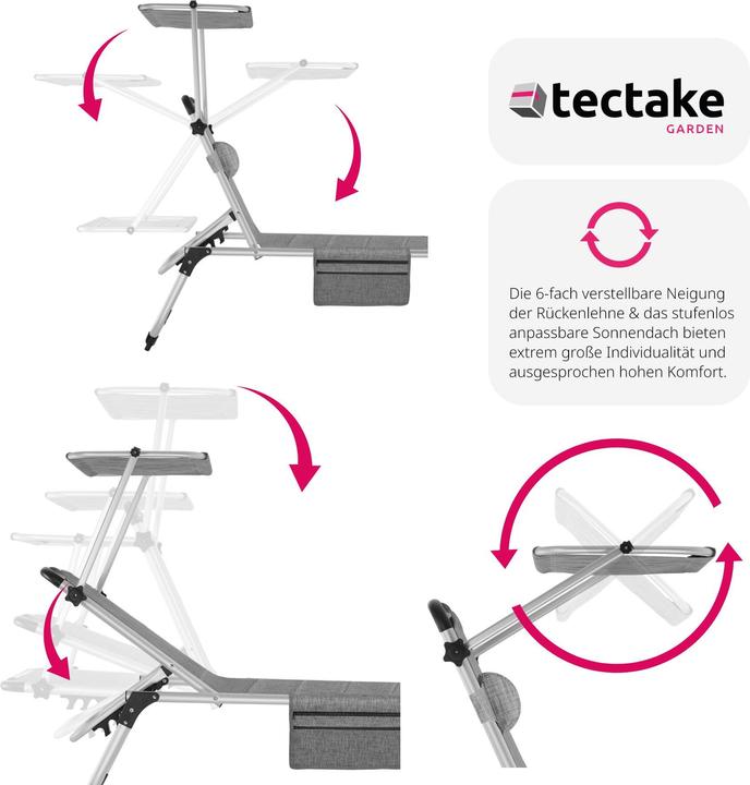 Actual product image tectake Lorella (200 cm)