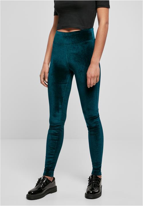 Immagine prodotto Urban Classics Leggings di velluto a vita alta da donna (XL)