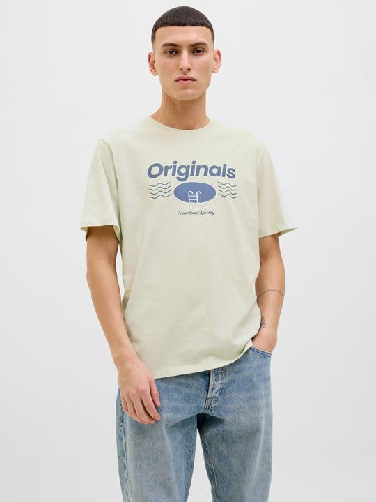 Actual product image Jack & Jones Gedruckt Rundhalsausschnitt T-shirt T-shirt (L)