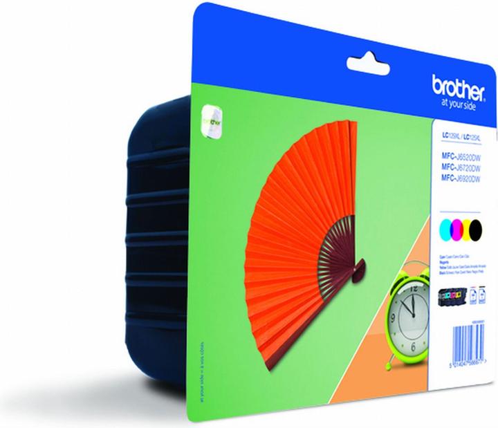 Actual product image Brother LC-129XL Value Pack (M, FC, Y, C)