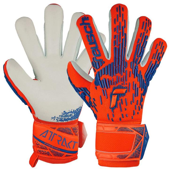 Reusch torwarthandschuhe attrakt freegel silver (8.5)