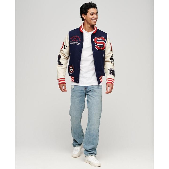 Immagine prodotto Superdry Bomber College Con Patch Varsity (M)