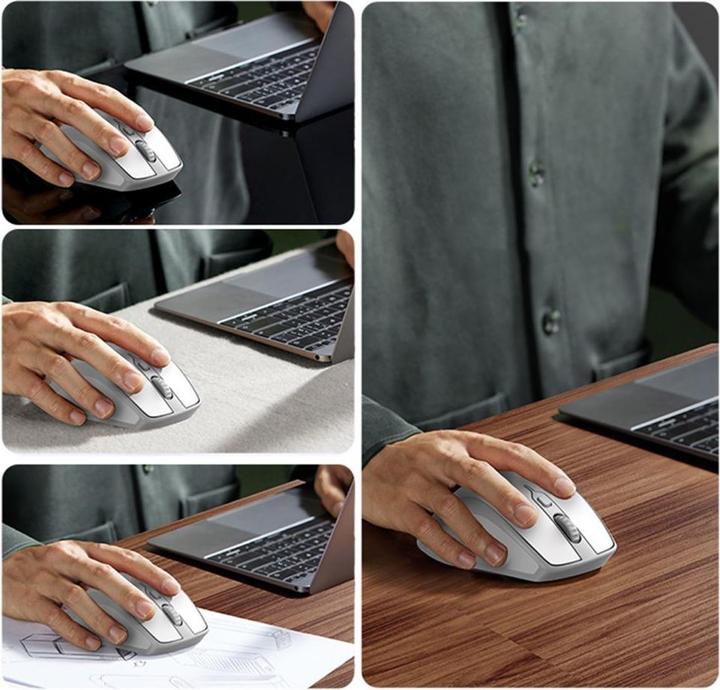 Actual product image Ugreen Wireless mouse MU101 2.4G (White) (Wireless)