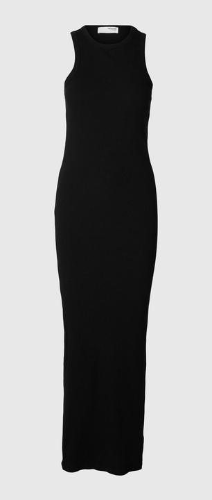 Actual product image Selected Femme Rippmuster Baumwoll Maxikleid (L)