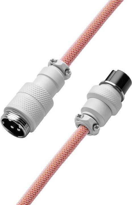 Produktbild CableMod Pro Coiled Keyboard Cable USB-C zu USB Typ A, Orangesicle (1.50 m, USB 2.0)