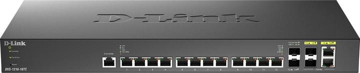 Produktbild D-Link Switch 12XG 4SFP+ 8x10G 4xSFP managed (16 Ports)