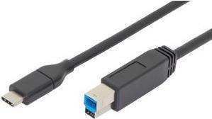 Actual product image Digitus USB C – USB B (1.80 m, USB 3.0)
