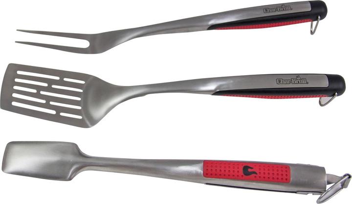 Actual product image Char Broil Comfort Grip 3-piece Grill Set