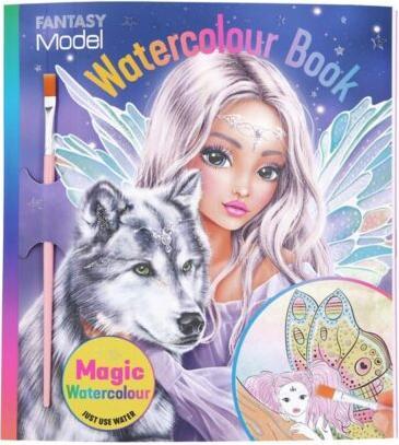 Produktbild Top Model Magic-Wasserfarben-Malbuch Fantasy Model