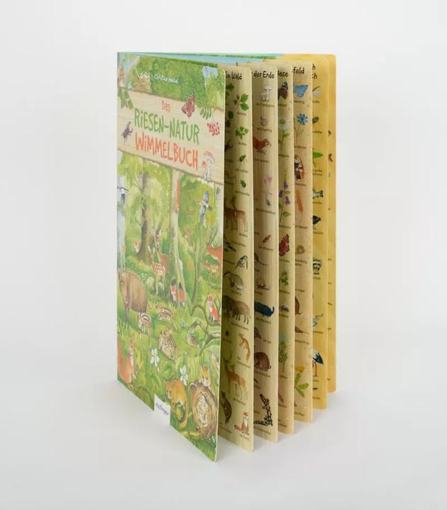 Produktbild Das Riesen-Natur-Wimmelbuch (Deutsch, Christine Henkel, 2018)