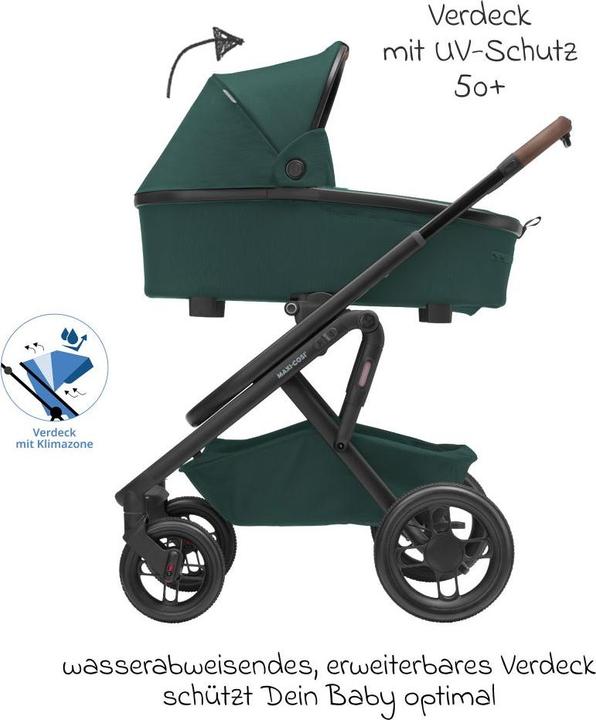 Produktbild Maxi-Cosi Nimmt Komfort mit aufs Gelände