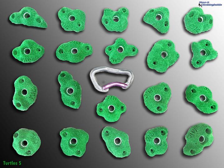 Move It Climbingholds Climbing holds Turtles S (Violet)