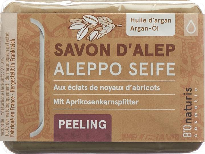 Immagine prodotto B'Onaturis ALEPPO Scrub all'olio di alloro con olio di Argan (Sapone duro, Sapone esfoliante)