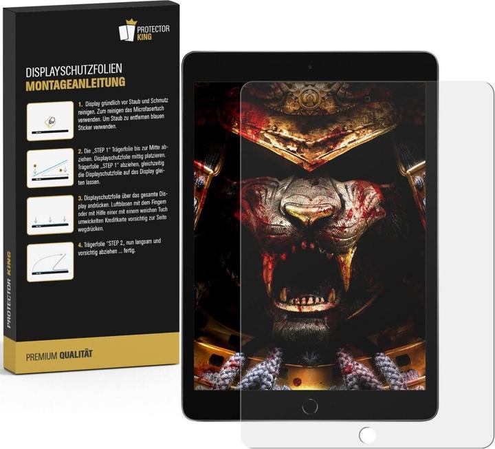 Produktbild Protectorking 3x Panzerfolie Anti-Shock HD Klar (3 Stück, IPad Mini 4)
