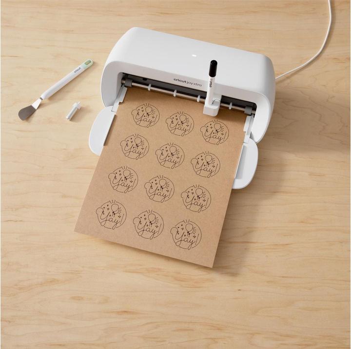 Actual product image Cricut Sticker paper Joy Xtra Kraft 24 x 30cm, 4 sheets, brown (4 x)