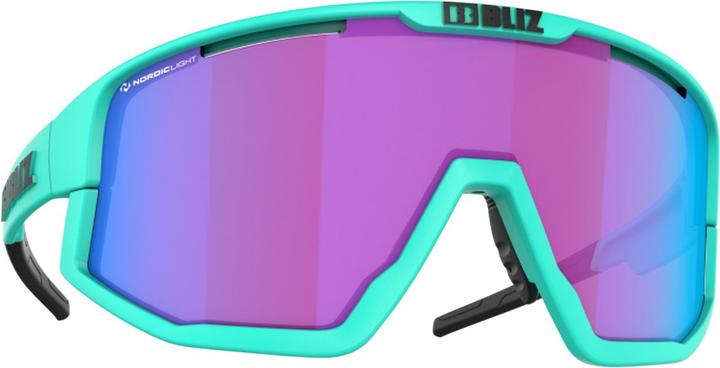 Immagine prodotto Bliz Fusion Nano Optics Luce Nordica (Turchese opaco, Turchese, Nero, Begonia, Viola w Blu Multi)