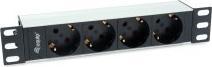 Image du produit equip Bâti de prises 1U4x Schuko.CEE.Kabl.si (4 x, CEE 7/7, 1.50 m)