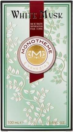 Actual product image Monotheme White Musk EDT spray 100ml (Eau de toilette, 100 ml)