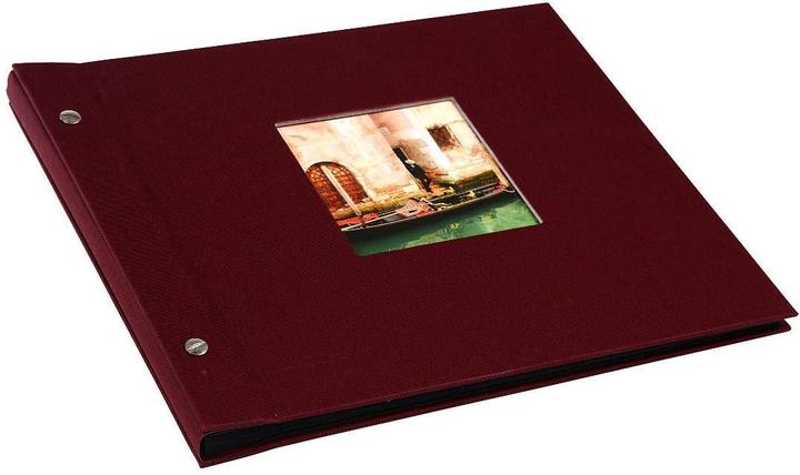 Actual product image Goldbuch Bella Vista bord. 30x25 screw album 40 black pages (30 x 25 cm)