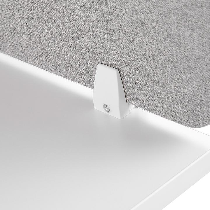 Immagine prodotto Beliani Divisorio per scrivania grigio chiaro 160 x 40 cm WALLY (160 x 40 cm)