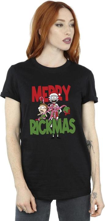 Rick And Morty Merry Rickmas TShirt (3XL)