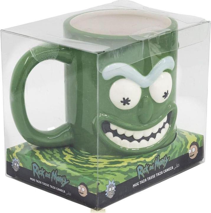 Produktbild Stor Rick & Morty 3D Tasse Pickle Rick 739 ml (739 ml, 1 x)