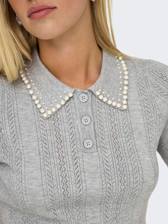 Immagine prodotto Only Normal geschnitten Polokragen Strickoberteil Polo (XS)