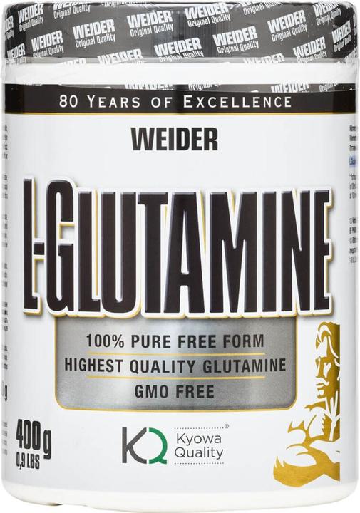 Actual product image Weider L-Glutamine (400g can) (1 Piece, Powder, 400 g)