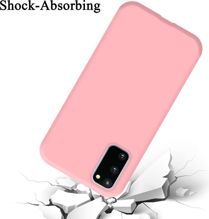 Actual product image Cadorabo TPU Liquid Silicone Case Cover (Samsung Galaxy S20 FE)