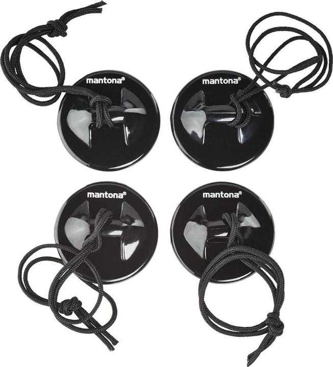 Produktbild mantona Sicherungshalter Set 4 Halter 8 Pads (GoPro HERO8 Black)