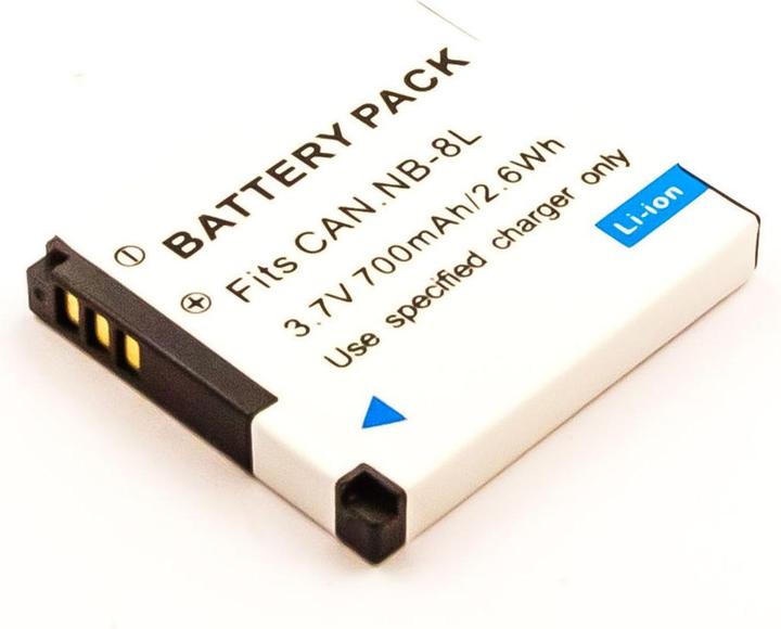 Produktbild AGI Akku kompatibel mit Canon PC1475 - Akku - 700 mAh (Kamera Akku)