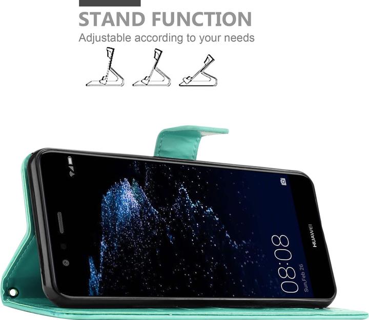 Image du produit Cadorabo Couverture du livre de fleurs (Huawei P10 Lite)