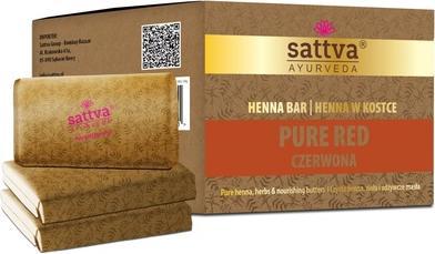 NoName Natürliche Haarfarbe in Henna Block Rot mit Ölen, Bio-Haarfarbe Rot ECOCERT 3 Bl (Rot)
