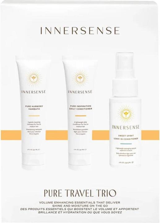 Image du produit Innersense Organic Beauty Pure Travel Trio (Set soin capillaire)
