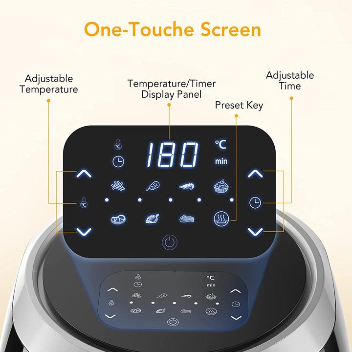 Image du produit Acekool Friteuse à air chaud 8L
