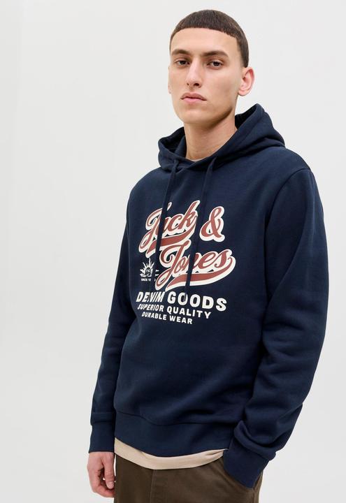 Produktbild Jack & Jones JJELOGO SWEAT HOOD 2 COL 25/26 NOOS (S)