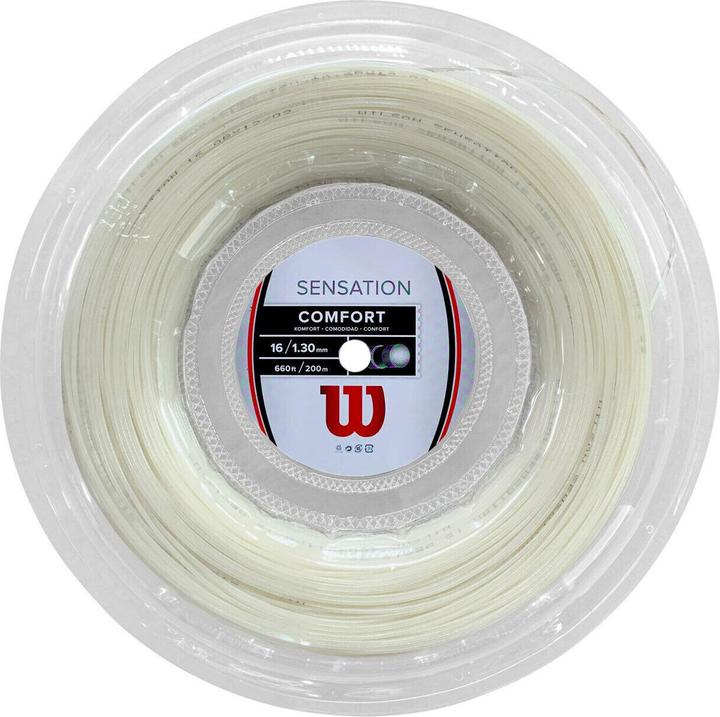 Produktbild Wilson Tennissaite Sensation 16 200m Rolle Nude