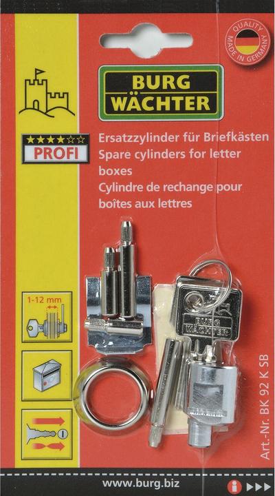 Produktbild Burg Wächter Briefkastenzylinder BK 92 (Verschlusszylinder)