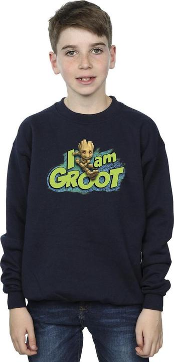 Immagine prodotto Guardians Of The Galaxy I Am Groot Jumping Felpa Ragazzi (152, 158)