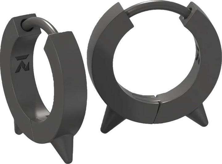 Produktbild K12 - Black Spike Creoles (ohne Messing, Chirurgenstahl 316L)