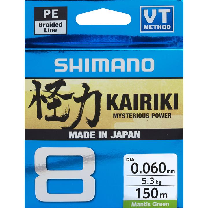 Shimano Kairiki 8 Mantis Green (17 kg, 0.20 mm)