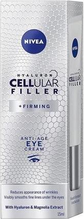 Image du produit NIVEA Hyaluron Cellular Filler + Firms Crème anti-rides sous les yeux 15Ml (15 ml, Journée)