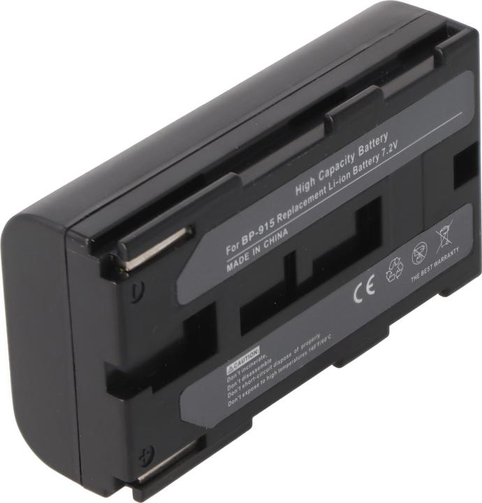Actual product image AccuCell Akku Canon BP-911, BP-912, BP-914, BP-915, Riegl FG21 (Camera battery)